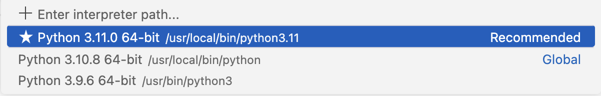 不同的“python”和“python3”版本
