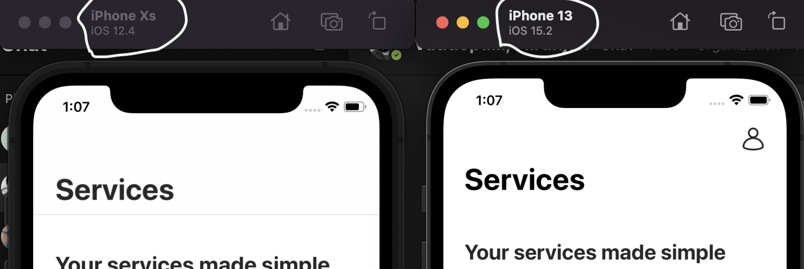 iOS 13 之前如何去除導航欄的大標題底邊框？
