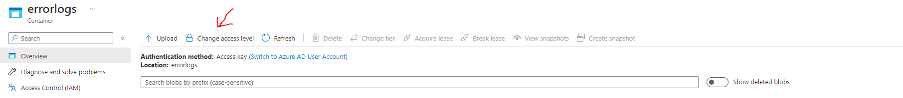 將 blob 上傳到 Azure 并授予公共讀取訪問權限 C#