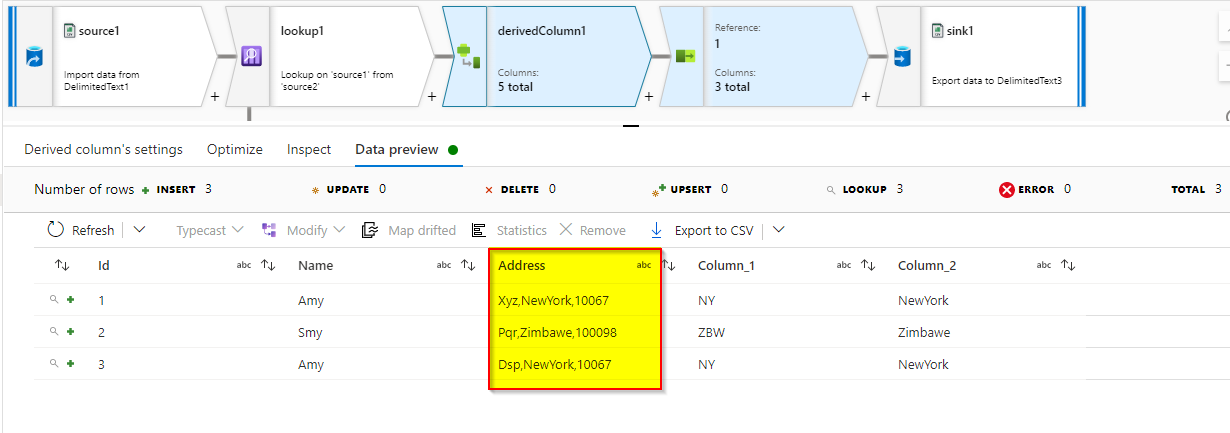 Alteryx 中的查找和替換功能 - 如何在 Azure 資料流中完成