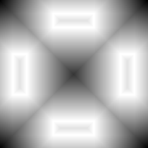 使用 python numpy 創建霓虹燈