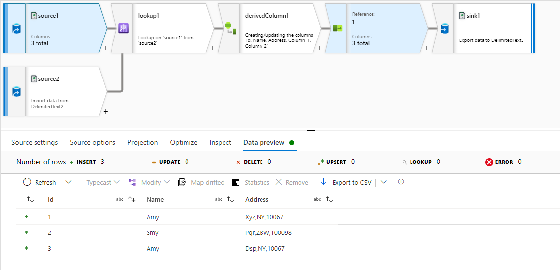 Alteryx 中的查找和替換功能 - 如何在 Azure 資料流中完成