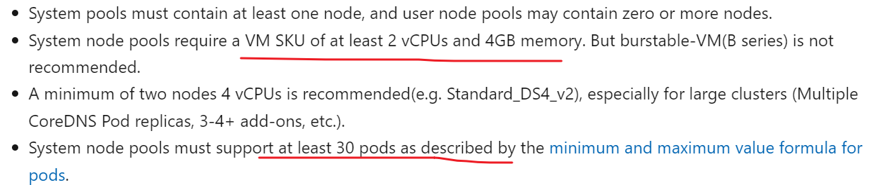 Azure Kubernetes - 系統和用戶池