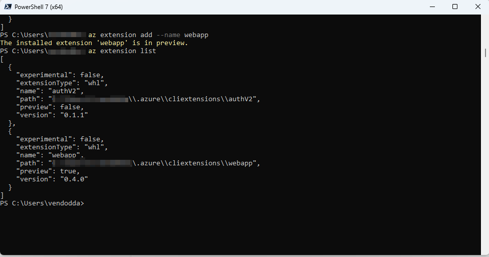 如何向 Powershell 添加擴展？
