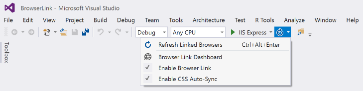 在 VS2019 中，當我更改 cshtml 代碼時，我必須再次運行應用程式。asp.net core 有沒有選項？