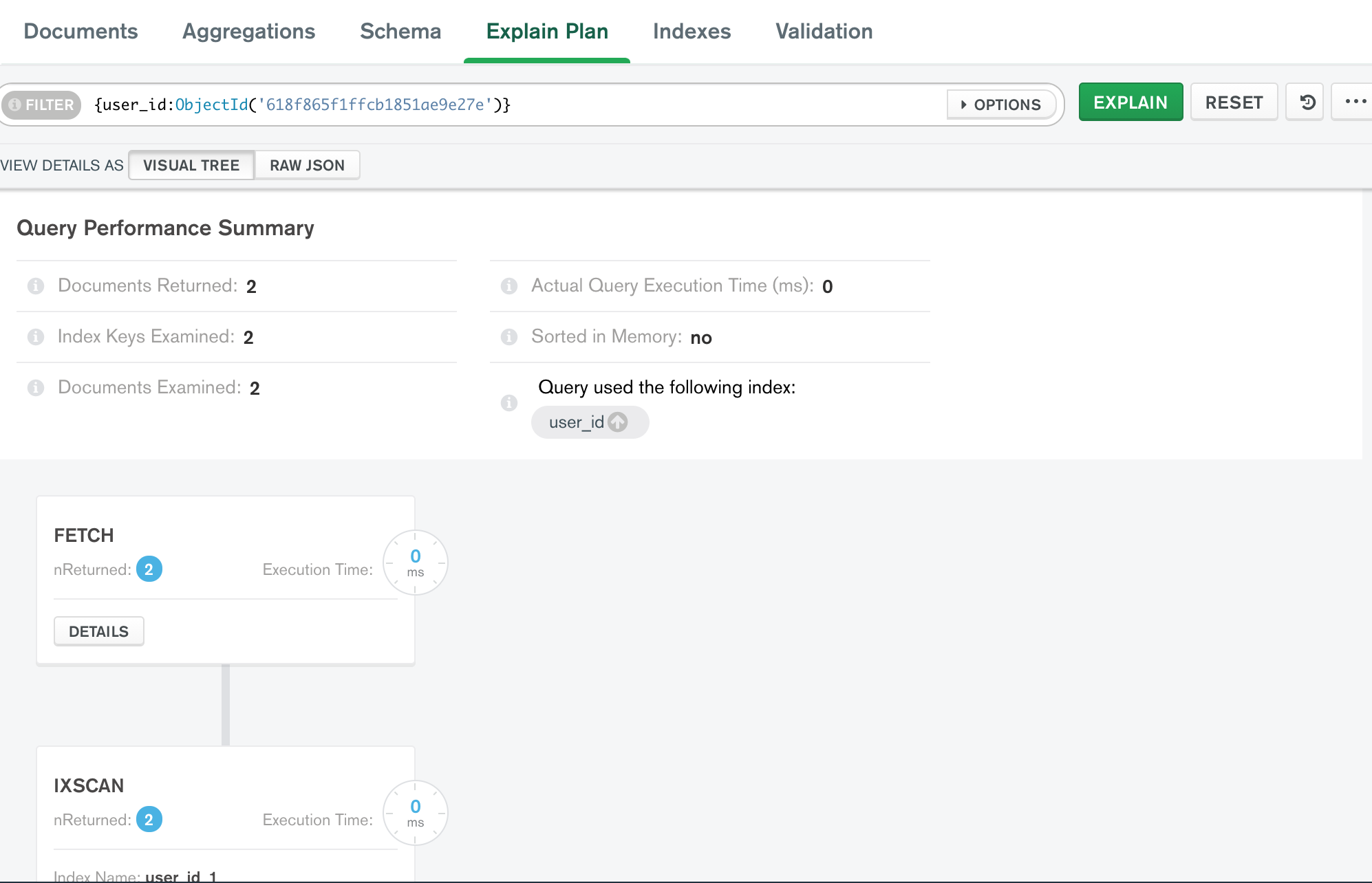 如何在貓鼬中正確使用索引?