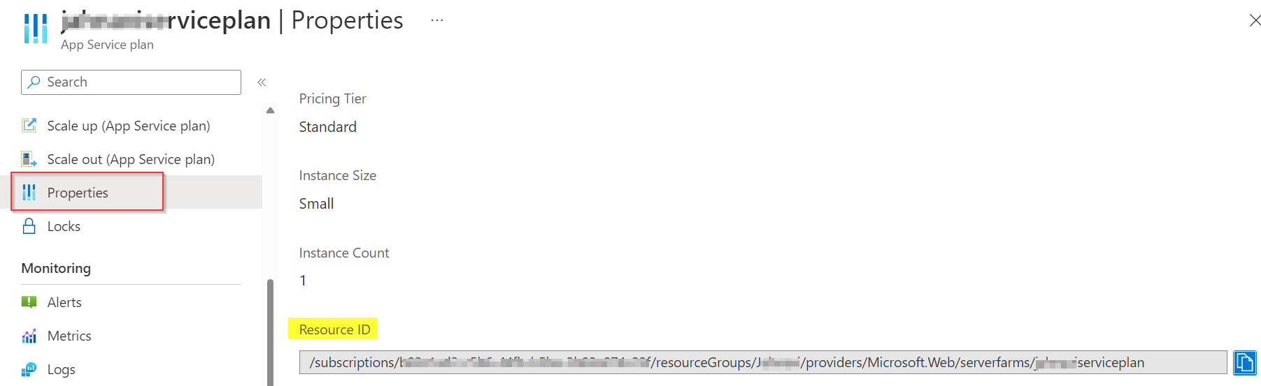 如何使用 Powershell 獲取 Azure 應用服務的 CPU 使用率？
