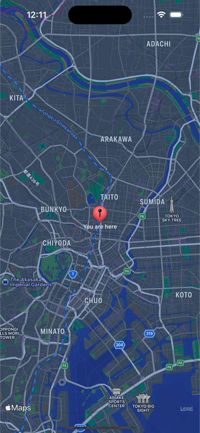 Swift MapKit 無法使用 Pin 顯示位置