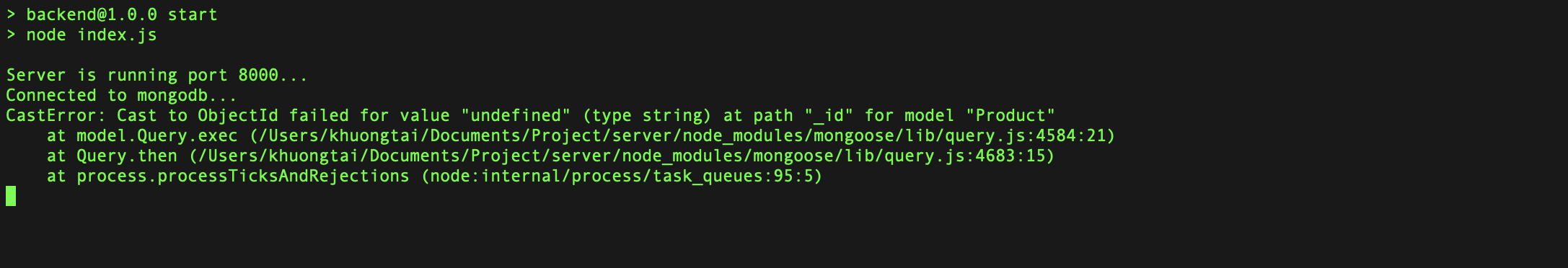 nodejs mongodb物件id到字串fontend