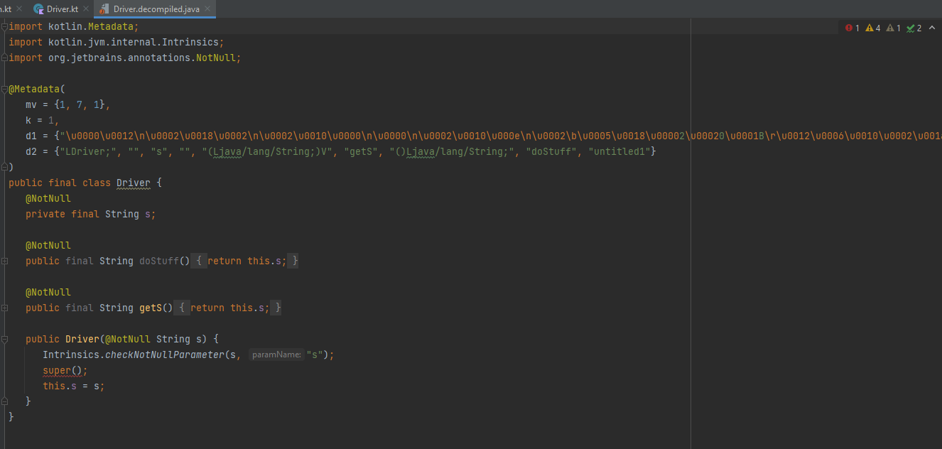 為什么 Intellij 建議我在 Kotlin 中將私有欄位設為私有?