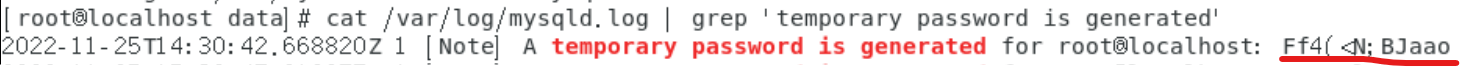 獲取Mysql初始密碼