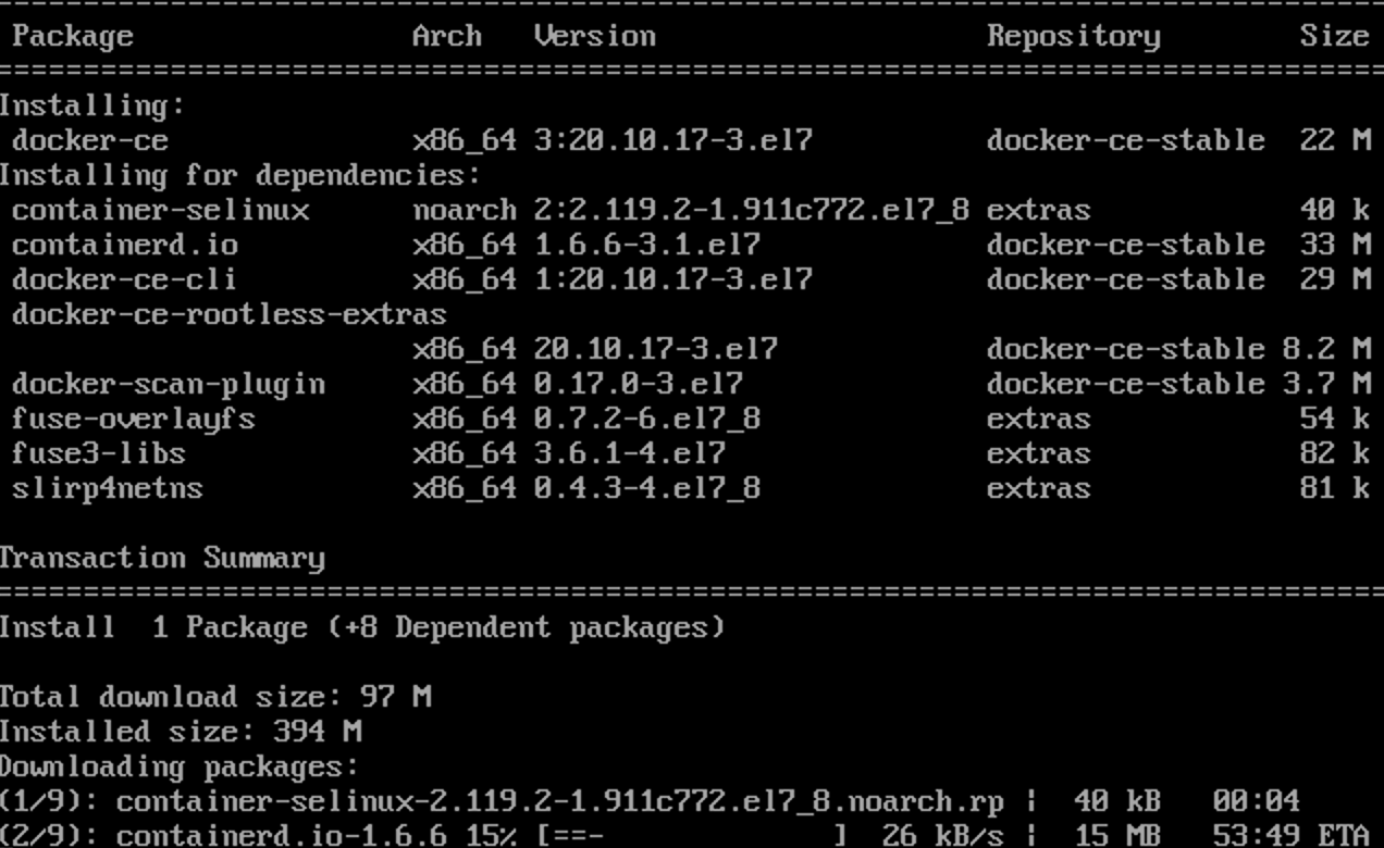 下載docker