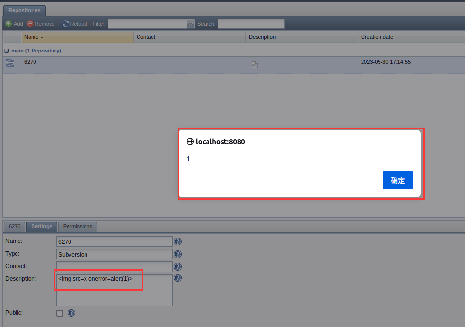 repository sub xss payload執行