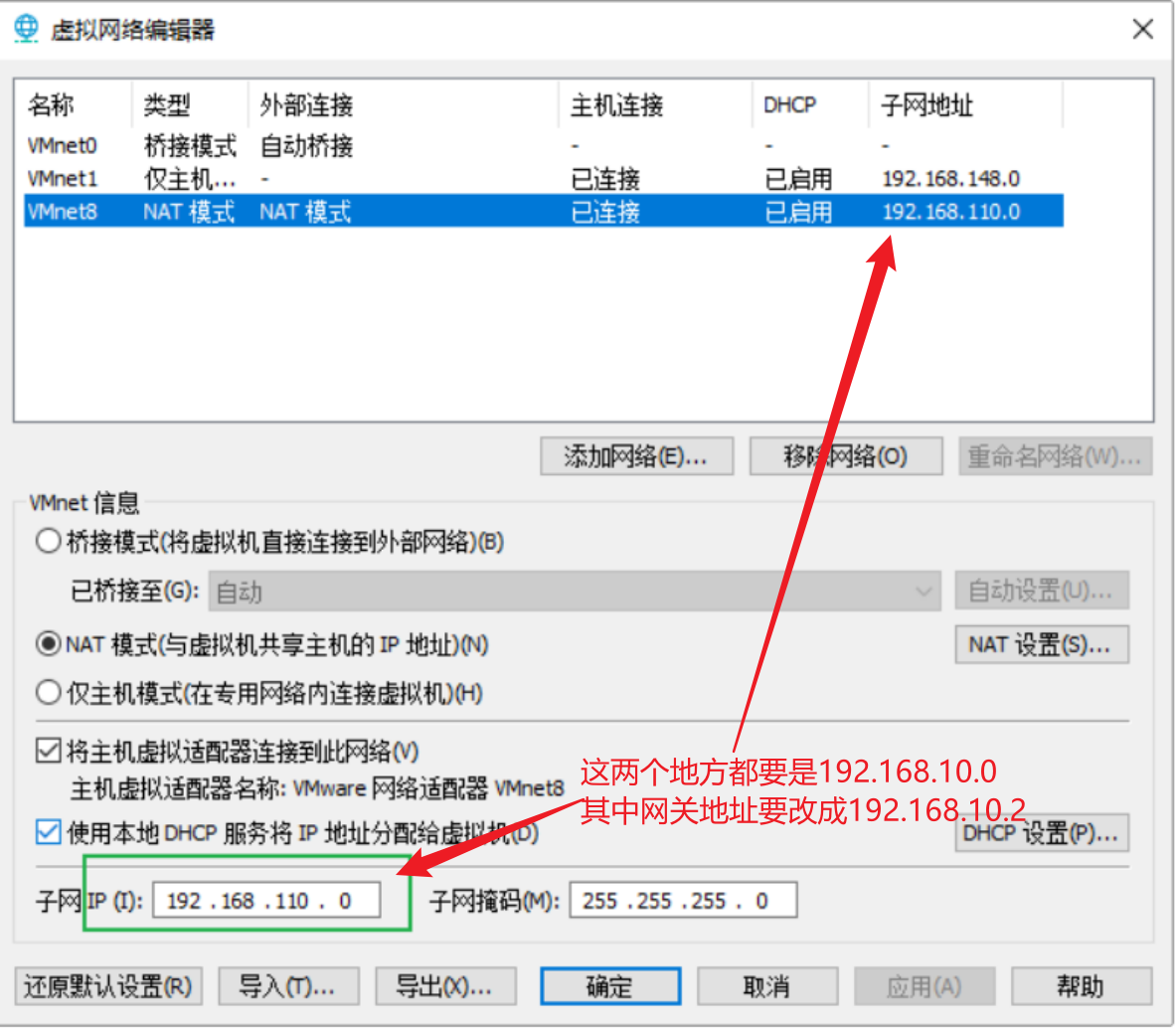 網卡配置